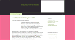 Desktop Screenshot of groundworktohealth.com